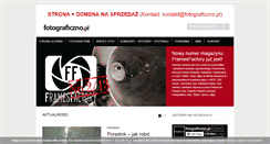 Desktop Screenshot of fotograficzno.pl